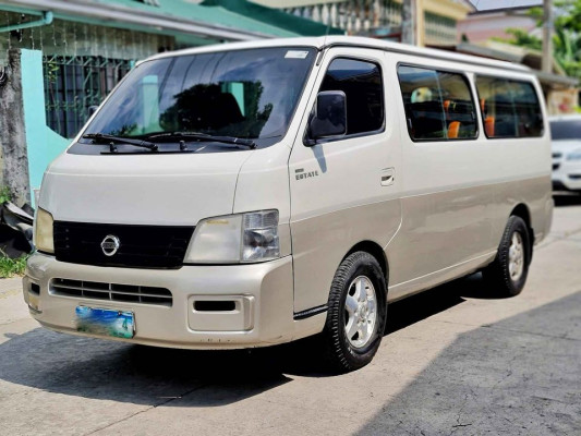 2013 Nissan urvan estate manual