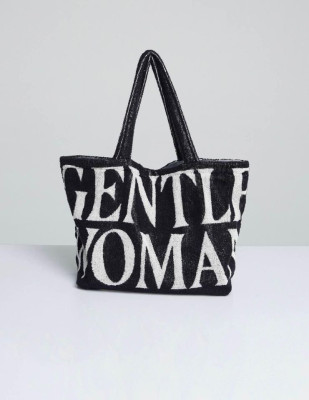 Gentlewoman Terry Tote Bag Black