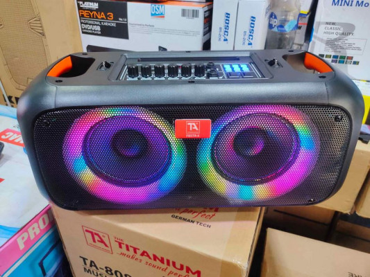 titanium partybox portable speaker