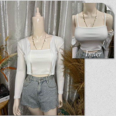 Cardigan Set (Cardigan + Inner Wear