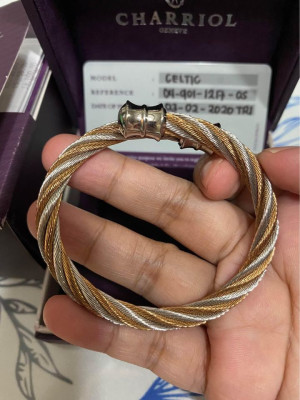 Charriol Bicolor Celtic Bangle