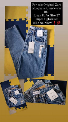 ORIGINAL ZARA MOM JEANS CLASSIC !