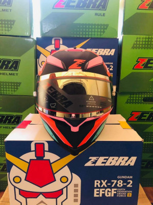 Zebra Gundam Helmet Limited edition