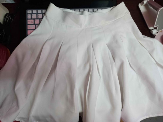 PRELOVE SHEIN SMALL WHITE SEXY SKIRT