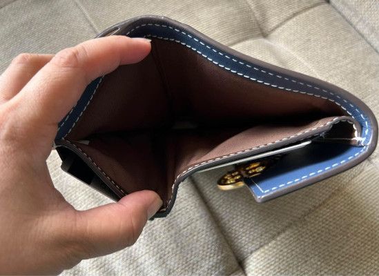 Tory burch miller color block wallet