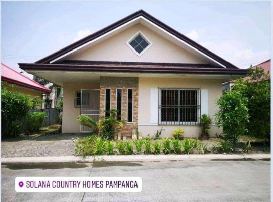 3Bedrooms Bungalow House and Lot for Sale in Pampanga