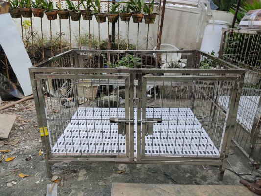 STAINLESS DOGCAGE FOR SALE