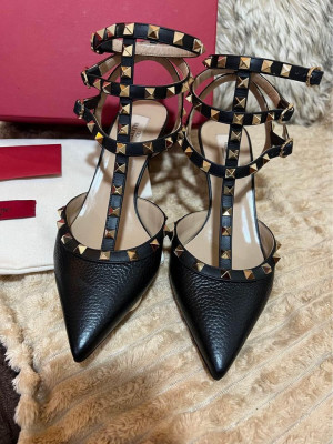 Valentino Kitten Heels Nero Black