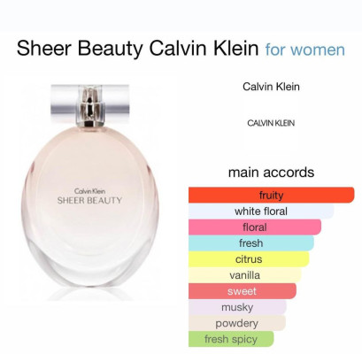 Authentic Calvin Klein Beauty Sheer