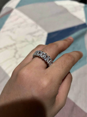 full eternity Baguette Ring