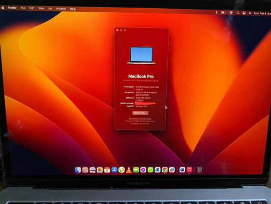 Macbook Pro 2017 13”