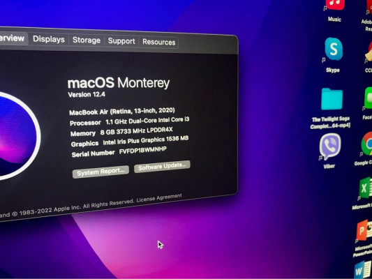 MacBook Air Retina Intel Core i3