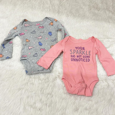 Branded NEWBORN Frogsuit/ Long sleeve