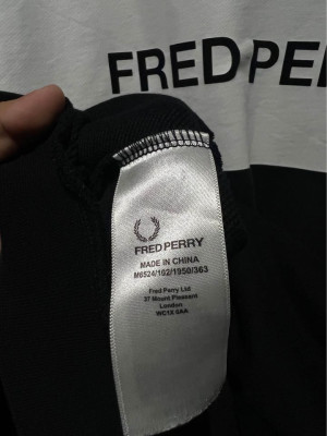 fred perry sweater