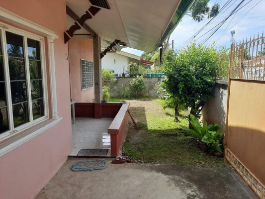 House & lot area 216 sqmtr. @ Putik subdivision, Z. C.