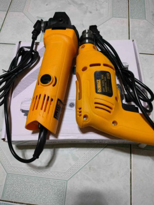 Dewalt 2in1 set Grinder and Drill