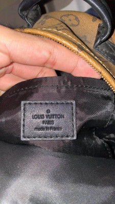 Louis Vuitton Palm Spring Mini Backpack/Sling Reverse Monogram