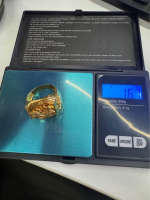 Chinese Gold 18k Dragon Ring