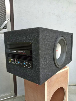 active subwoofer for car