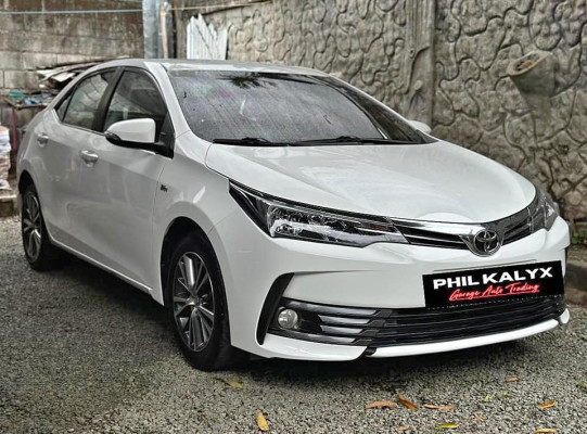 2018 Toyota Altis G AT