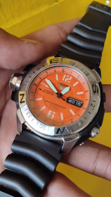 SEIKO5 SPORTS AUTOMATIC ORIGINAL MAP METER