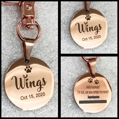 Stainless Pet Tags