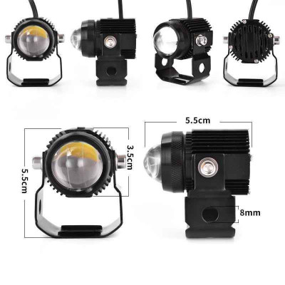 20W A Pair Mini Motorcycle Driving Light LED waterproof
