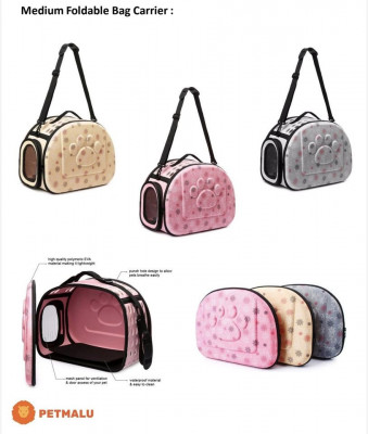 Pet carrier (bag or backpack design)