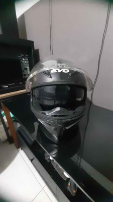 Evo Helmet Matte Black Gsx 3000