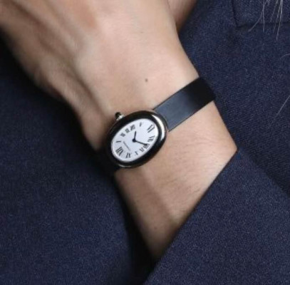 Cartier Baignoire Solid 18K White Gold Watch - Full Set