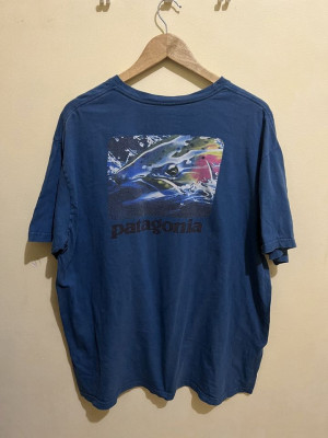 Patagonia World Trout T-Shirt in Blue