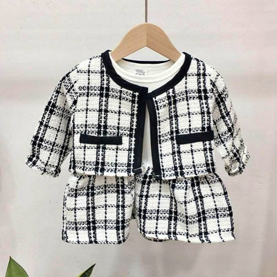 Autumn winter party kids clothes for baby girl