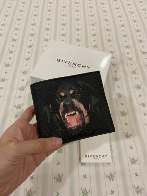 Givenchy Rottweiler Printed Bi-Fold Wallet