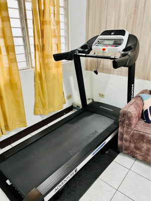 Heavy duty treadmill with free massage chair