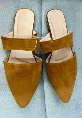 Women’s Slip On Mules Sandals Size24cm