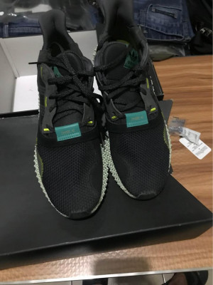 Authentic size 11.5 ADIDAS ZX 4000 4D. 9 to 9.5 of 10 condition