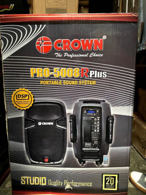 CROWN-5008Rplus PORTABLE SOUND SYSTEM (BNEW)