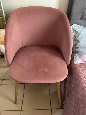 Velvet Vanity Chair