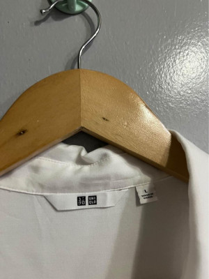 Uniqlo Button Down White Shirt