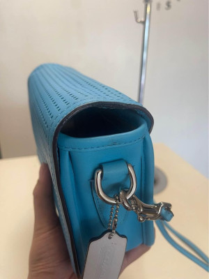 Coach Legacy Perforated Leather Penelope