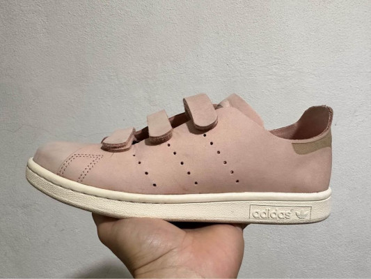 Adidas Stan Smith velcro Pink Leather
