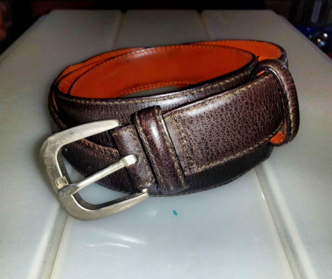 Ferragamo  Leather Mens Belt