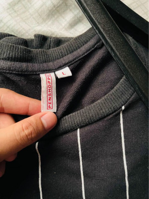 Penshoppe Black stripe