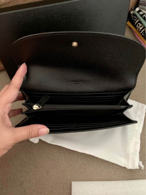 Coach long wallet w/ pouch