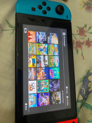 Nintendo Switch V2 All In Complete Package With Games.