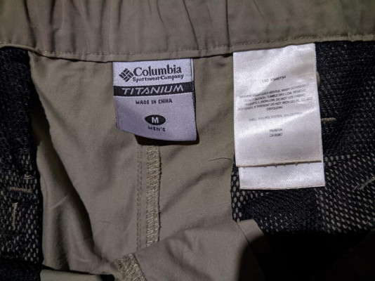 Columbia convertible trek pants