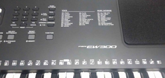 Yamaha 6octave piano. EW300