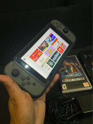 Nintendo Switch Ver.2 with 1 game Jump Force Deluxe Edition