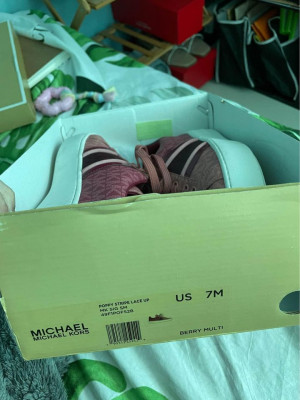 Authentic MK Poppy Lace Up