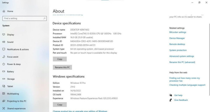 Dell Latitude 5290 - Windows Laptop